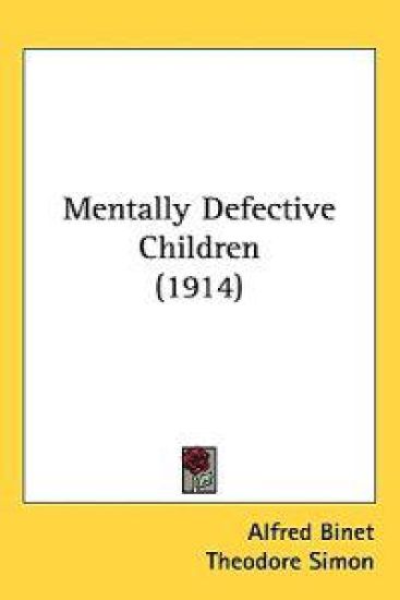 Mentally Defective Children