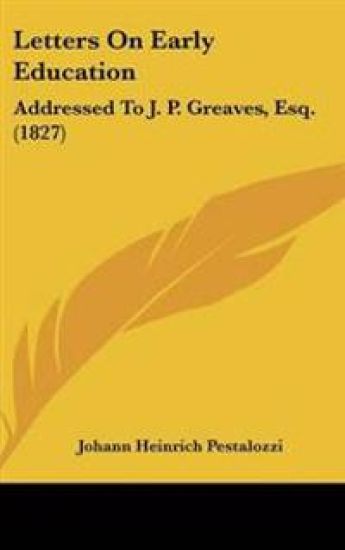 Letters On Early Education