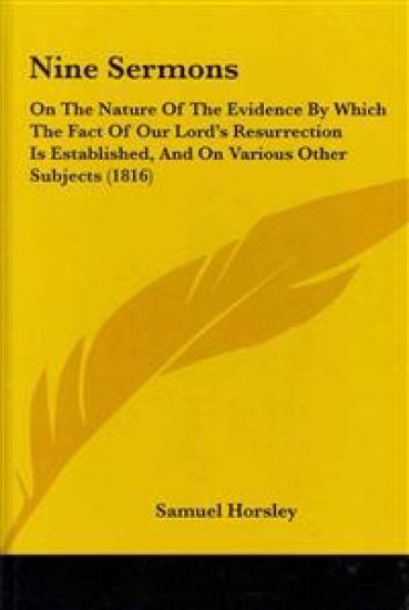 Nine Sermons