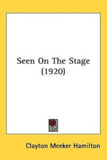 Seen on the Stage