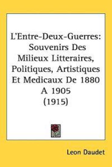 L'entre-deux-guerres