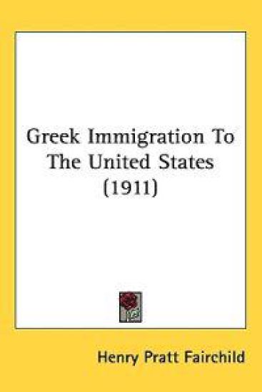 Greek Immigration to the United States