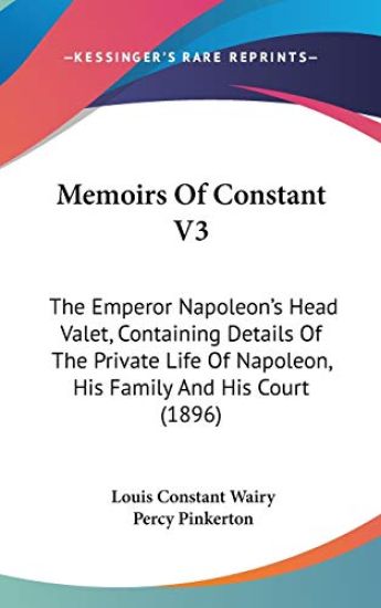 Memoirs of Constant