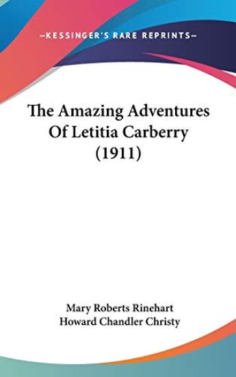 The Amazing Adventures of Letitia Carberry – Mary Roberts Rinehart, kirjan kansikuva
