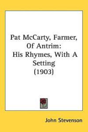 Pat Mccarty, Farmer, of Antrim