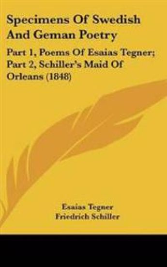 Specimens Of Swedish And Geman Poetry