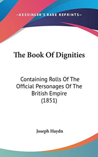 The Book of Dignities