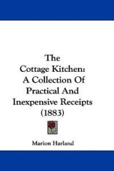 The Cottage Kitchen – Marion Harland, kirjan kansikuva