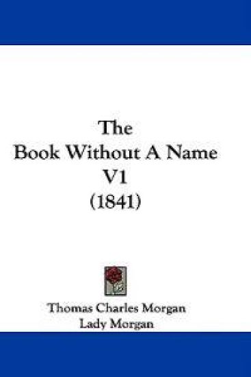 The Book Without A Name V1 (1841)