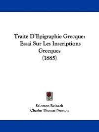 Traite D'Epigraphie Grecque
