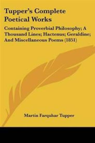 Tupper's Complete Poetical Works