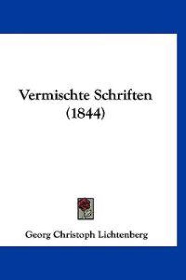 Vermischte Schriften (1844)