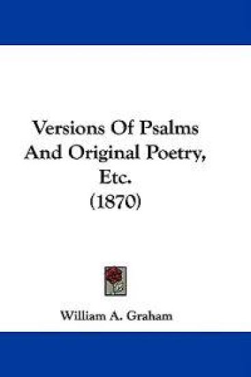 Versions Of Psalms And Original Poetry, Etc. (1870)