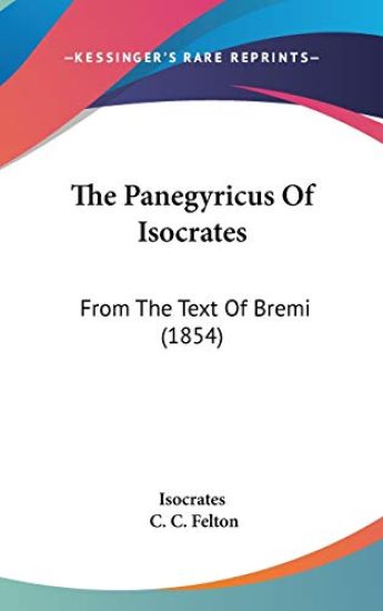 Panegyricus Of Isocrates