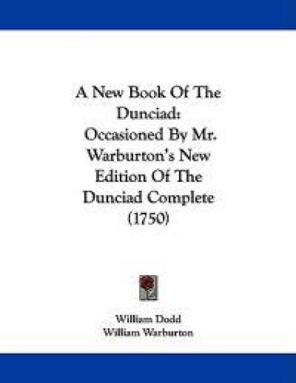 A New Book of the Dunciad