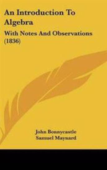 An Introduction to Algebra