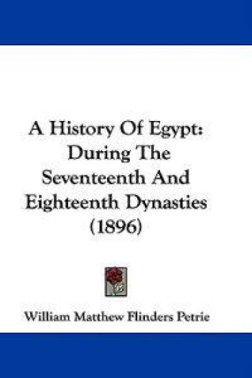 A History of Egypt