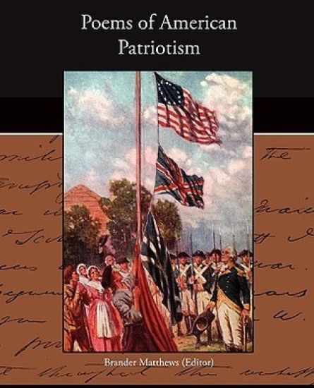 Poems of American Patriotism – Brander Matthews, kirjan kansikuva