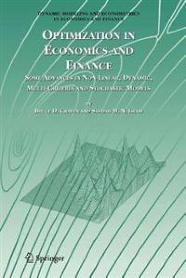 Optimization in Economics and Finance