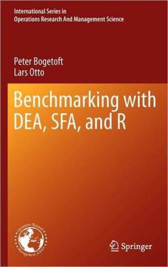 Benchmarking with DEA, SFA, and R – Peter Bogetoft, kirjan kansikuva