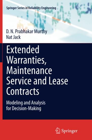 Extended Warranties, Maintenance Service and Lease Contracts