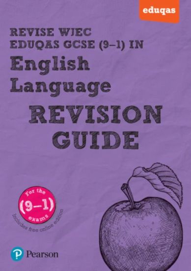 Pearson REVISE WJEC Eduqas GCSE English Language Revision Guide incl. online revision - for 2026, 2027 exams