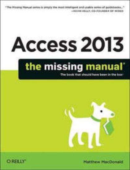 Access 2013 - The Missing Manual