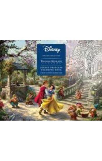 Disney Dreams Collection Thomas Kinkade Studios Disney Princess Coloring Poster