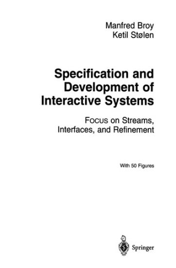 Specification and Development of Interactive Systems
