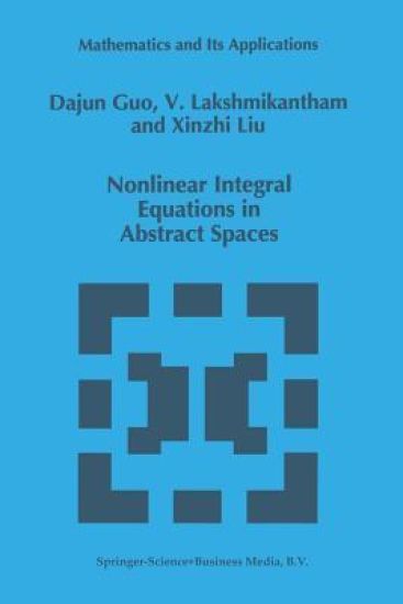 Nonlinear Integral Equations in Abstract Spaces