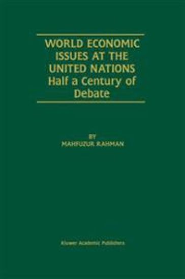 World Economic Issues at the United Nations