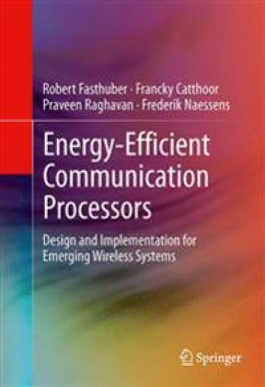 Energy-Efficient Communication Processors – Robert Fasthuber, kirjan kansikuva