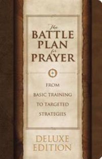 The Battle Plan for Prayer, LeatherTouch Edition – Stephen Kendrick, kirjan kansikuva