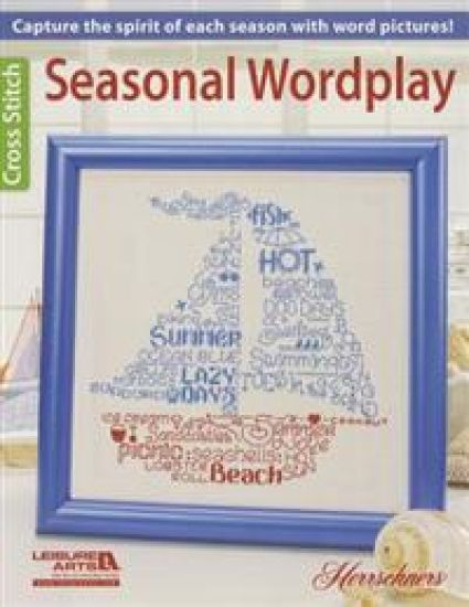 Seasonal Wordplay Cross Stitch