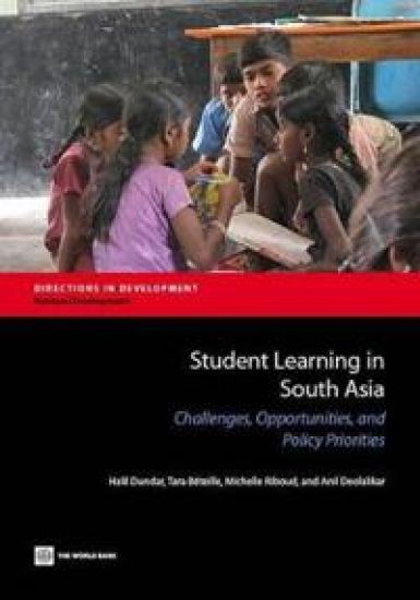 Student Learning in South Asia – Halil Dundar, kirjan kansikuva