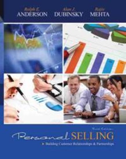 Personal Selling: Building Customer Relationships and Partnerships – Rolph Anderson, kirjan kansikuva