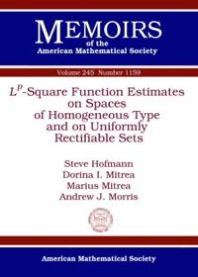 Lp-square Function Estimates on Spaces of Homogeneous Type and on Uniformly Rectifiable Sets