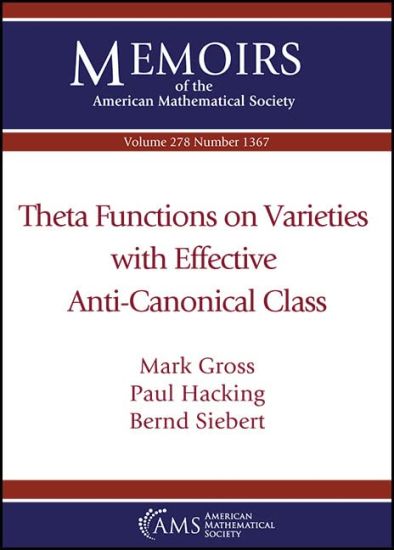 Theta Functions on Varieties with Effective Anti-Canonical Class