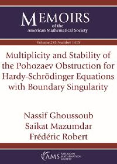 Multiplicity and Stability of the Pohozaev Obstruction for Hardy-Schrodinger Equations with Boundary Singularity