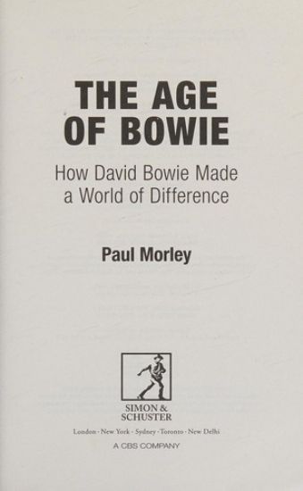 THE AGE OF BOWIE PA