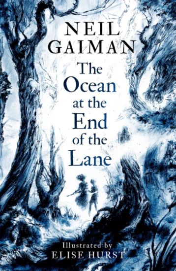 Ocean at the End of the Lane – Neil Gaiman, kirjan kansikuva