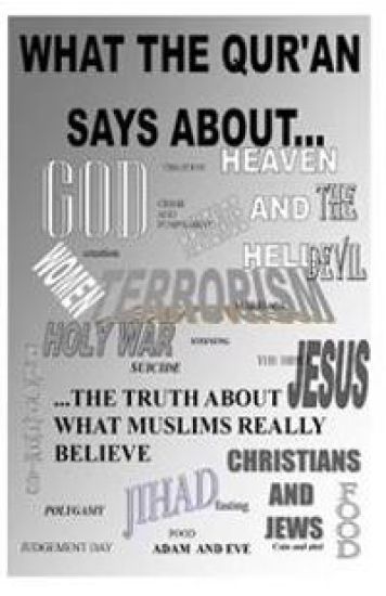 what the Qur'an says about...
