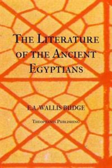 The Literature of the Ancient Egyptians