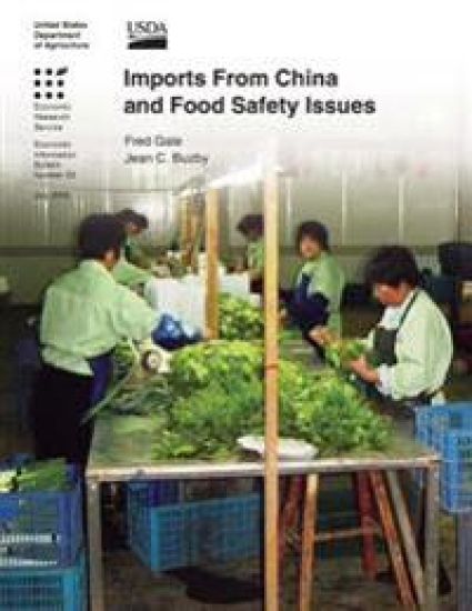 Imports From China and Food Safety Issues