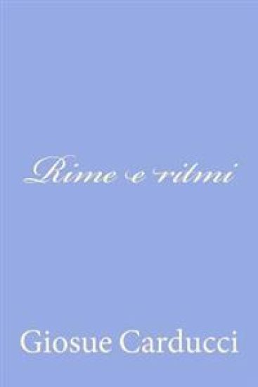 Rime e ritmi