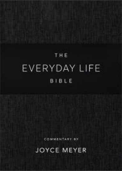 Everyday Life Bible: Black LeatherLuxe®