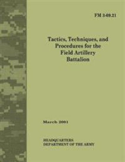 Tactics, Techniques and Procedures for The Field Artillery Battalion (Field Manual No. 3-09.21)