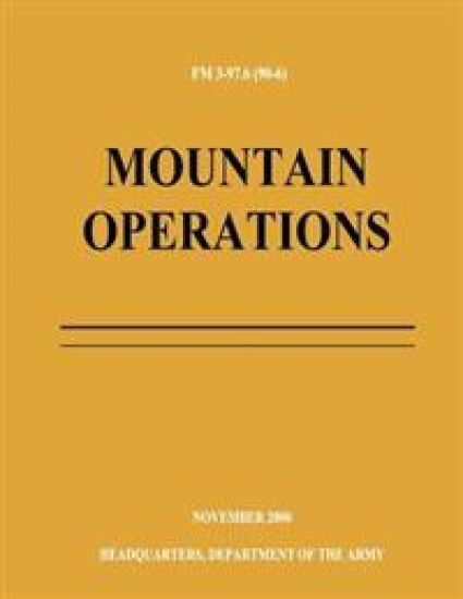 Mountain Operations (FM 3-97.6)