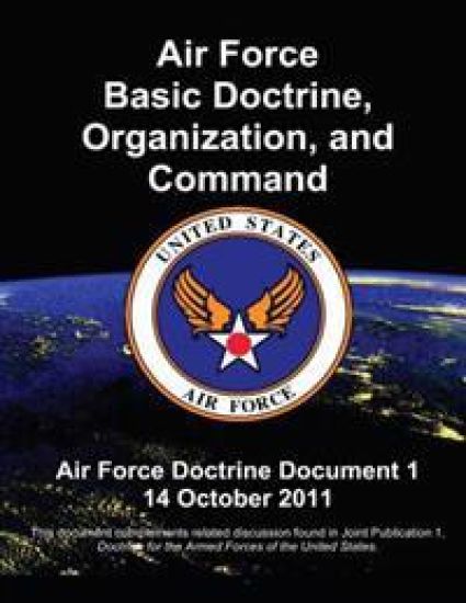 Air Force Basic Doctrine, Organization, and Command - Air Force Doctrine Document 1