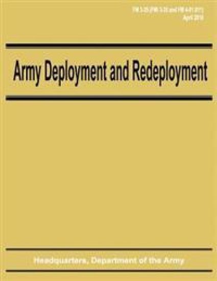 Army Deployment and Redeployment (FM 3-35)